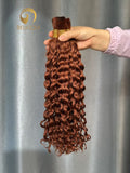 #33 Deep Curly Bulk Hair for Bobo braiding