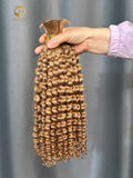 #27 Deep Curly Bulk Hair for Bobo braiding