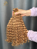 #27 Deep Curly Bulk Hair for Bobo braiding
