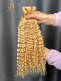 #613 Deep Curly Bulk Hair for Bobo braiding