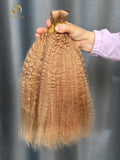 #27 Kinky Straight Bulk Hair for Bobo braiding