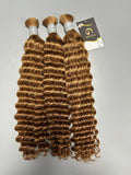 30# Bulk Hair for Bobo Braiding - Deep wave
