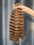 30# Bulk Hair for Bobo Braiding - Deep wave