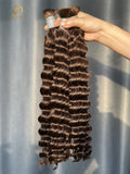 2# Bulk Hair for Bobo Braiding - Deep wave