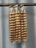 27/30# Bulk Hair for Bobo Braiding - Deep wave