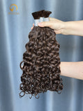 2# Bulk Hair for Bobo Braiding - Italian Curly