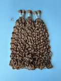 30# Bulk Hair for Bobo Braiding - Italian Curly