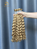 #27 Italian Curly Bulk Hair for Bobo Braiding