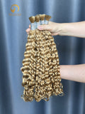 #27 Italian Curly Bulk Hair for Bobo Braiding