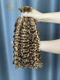 #4/27/30 Italian Curly Bulk Hair for Bobo Braiding