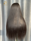 Straight Wig 4 Bundles Made Virgin Hair