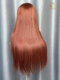 Bright Red Virgin Color Wig