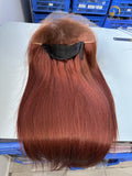 Bright Red Virgin Color Wig