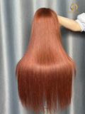 Bright Red Virgin Color Wig