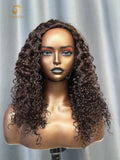 #4 Burmese Curly Flexi-Fit Drawstring Half Wig