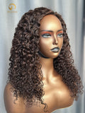 #4 Burmese Curly Flexi-Fit Drawstring Half Wig