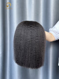 Kinky Straight Bob