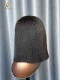 Kinky Straight Bob