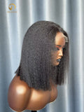 Kinky Straight Bob