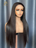 Affordable Raw Straight Wig 3 Bundles Made