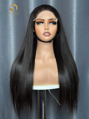Affordable Raw Straight Wig 3.5 Bundles Made