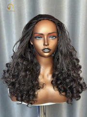 Virgin Vietnamese SDD Half Wig