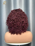 #99J Curly Bang Wig No Lace