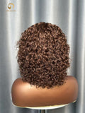 #4 Curly Bang Wig No Lace