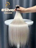 Thick Drawn #Silver Bulk Hair for Bobo Braiding ST