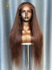 Raw Color #8 Wig 3 Bundles Made