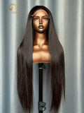 Straight Wig 5 Bundles Made Virgin Hair