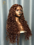 Dark 350 Deep Wave Dark Virgin Wig