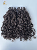 VV Burmese Curly Bundle Weft -#1B