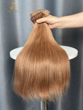 Seamless Clip In 8# Light Brown