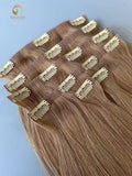 Seamless Clip In 18# Dirty Brown