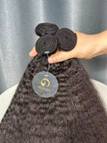 VB Kinky Straight Bundle Weft - #1B