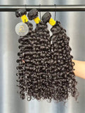 VB Tight Italian Curly Bundle Weft - #1B