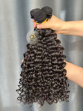 VB Tight Italian Curly Bundle Weft - #1B