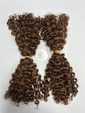 #4 SDD Deep Curly Bulk Hair for Bobo Braiding