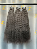 VB DD Kinky Straight Bundle Weft -#1B