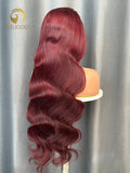 Virgin Cambodia 99J Burgundy  Color Wig