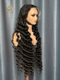 VV 40 inch Pineapple Wave Wig 4 Bundles Made