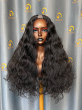 VC U Part Wig Body Wave made by 4 Bundles