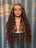 VC Water Wave 4/27 Highlight Vigin Color Wig