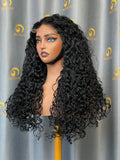 VC Jet Black Water Wave Wig