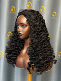 VV Neat Burmese Curly Half Wig 3 Bundle Made