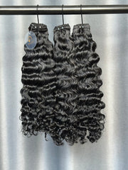 VC Jet Black Burmese Curly Bundle