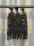 Burmese Spiral Bulk Hair for Bobo Braiding