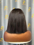 V Part Wig Light Yaki Bob 2 Bundles Made