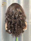 RC Loose Wave Wig 4 Bundles Made #1B